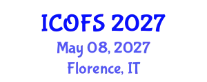 International Conference on Optical Fiber Sensors (ICOFS) May 08, 2027 - Florence, Italy