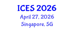 International Conference on Energy Systems (ICES) April 27, 2026 - Singapore, Singapore