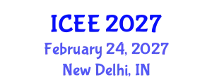 International Conference on Earthquake Engineering (ICEE) February 24, 2027 - New Delhi, India
