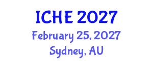 International Conference on Hydroscience and Engineering (ICHE) February 25, 2027 - Sydney, Australia