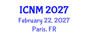 International Conference on Nuclear Materials (ICNM) February 22, 2027 - Paris, France