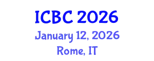 International Conference on Bone and Cartilage (ICBC) January 12, 2026 - Rome, Italy