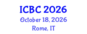 International Conference on Bone and Cartilage (ICBC) October 18, 2026 - Rome, Italy