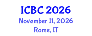 International Conference on Bone and Cartilage (ICBC) November 11, 2026 - Rome, Italy