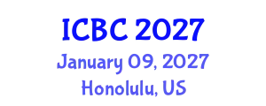 International Conference on Bone and Cartilage (ICBC) January 09, 2027 - Honolulu, United States