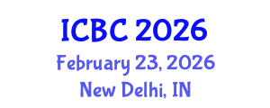 International Conference on Bone and Cartilage (ICBC) February 23, 2026 - New Delhi, India