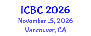 International Conference on Bone and Cartilage (ICBC) November 15, 2026 - Vancouver, Canada