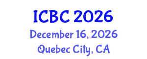 International Conference on Bone and Cartilage (ICBC) December 16, 2026 - Quebec City, Canada