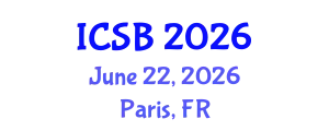 International Conference on Soil Biodiversity (ICSB) June 22, 2026 - Paris, France