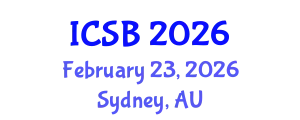 International Conference on Soil Biodiversity (ICSB) February 23, 2026 - Sydney, Australia