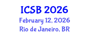 International Conference on Soil Biodiversity (ICSB) February 12, 2026 - Rio de Janeiro, Brazil