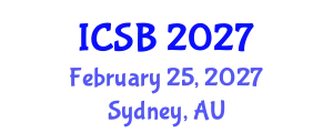 International Conference on Soil Biodiversity (ICSB) February 25, 2027 - Sydney, Australia