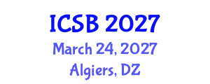 International Conference on Soil Biodiversity (ICSB) March 24, 2027 - Algiers, Algeria