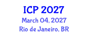 International Conference on Polymer (ICP) March 04, 2027 - Rio de Janeiro, Brazil
