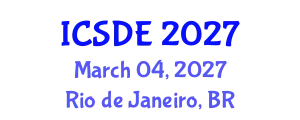 International Conference on Surface Design and Engineering (ICSDE) March 04, 2027 - Rio de Janeiro, Brazil