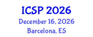 International Conference on Sustainable Production (ICSP) December 16, 2026 - Barcelona, Spain