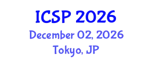 International Conference on Sustainable Production (ICSP) December 02, 2026 - Tokyo, Japan