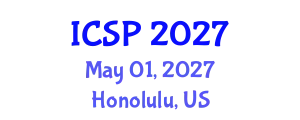 International Conference on Sustainable Production (ICSP) May 01, 2027 - Honolulu, United States