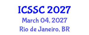 International Conference on Sustainable Supply Chains (ICSSC) March 04, 2027 - Rio de Janeiro, Brazil
