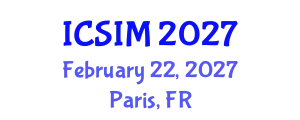 International Conference on Sustainable Intelligent Manufacturing (ICSIM) February 22, 2027 - Paris, France