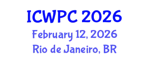 International Conference on Water Pollution and Control (ICWPC) February 12, 2026 - Rio de Janeiro, Brazil