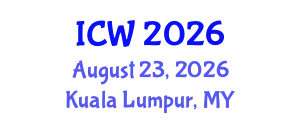 International Conference on Wastewater (ICW) August 23, 2026 - Kuala Lumpur, Malaysia