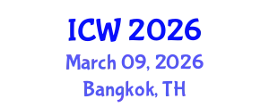 International Conference on Wastewater (ICW) March 09, 2026 - Bangkok, Thailand