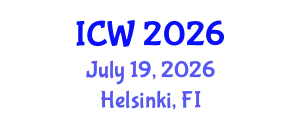 International Conference on Wastewater (ICW) July 19, 2026 - Helsinki, Finland