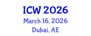 International Conference on Wastewater (ICW) March 16, 2026 - Dubai, United Arab Emirates