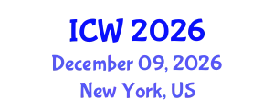 International Conference on Wastewater (ICW) December 09, 2026 - New York, United States