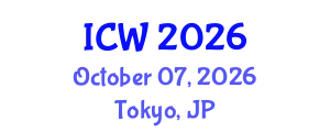 International Conference on Wastewater (ICW) October 07, 2026 - Tokyo, Japan