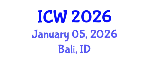 International Conference on Wastewater (ICW) January 05, 2026 - Bali, Indonesia