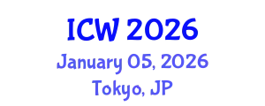 International Conference on Wastewater (ICW) January 05, 2026 - Tokyo, Japan