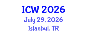 International Conference on Wastewater (ICW) July 29, 2026 - Istanbul, Turkey