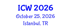 International Conference on Wastewater (ICW) October 25, 2026 - Istanbul, Turkey