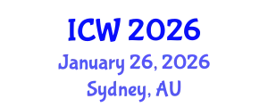 International Conference on Wastewater (ICW) January 26, 2026 - Sydney, Australia