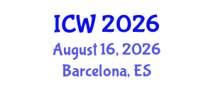 International Conference on Wastewater (ICW) August 16, 2026 - Barcelona, Spain