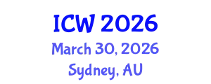 International Conference on Wastewater (ICW) March 30, 2026 - Sydney, Australia