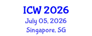 International Conference on Wastewater (ICW) July 05, 2026 - Singapore, Singapore