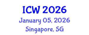 International Conference on Wastewater (ICW) January 05, 2026 - Singapore, Singapore
