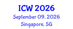International Conference on Wastewater (ICW) September 09, 2026 - Singapore, Singapore