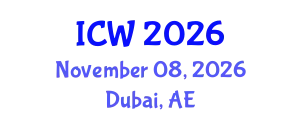 International Conference on Wastewater (ICW) November 08, 2026 - Dubai, United Arab Emirates