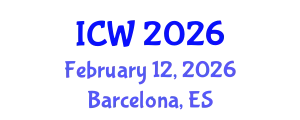 International Conference on Wastewater (ICW) February 12, 2026 - Barcelona, Spain