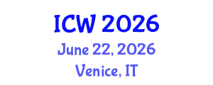 International Conference on Wastewater (ICW) June 22, 2026 - Venice, Italy