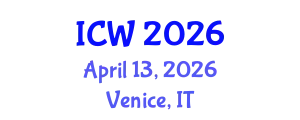 International Conference on Wastewater (ICW) April 13, 2026 - Venice, Italy
