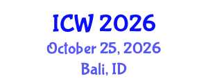 International Conference on Wastewater (ICW) October 25, 2026 - Bali, Indonesia