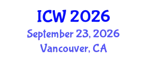 International Conference on Wastewater (ICW) September 23, 2026 - Vancouver, Canada