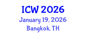 International Conference on Wastewater (ICW) January 19, 2026 - Bangkok, Thailand