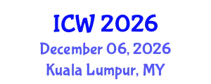 International Conference on Wastewater (ICW) December 06, 2026 - Kuala Lumpur, Malaysia