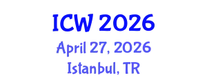 International Conference on Wastewater (ICW) April 27, 2026 - Istanbul, Turkey